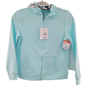 𝅺WONDER Nation Girl's Hoodie Sweater with Face Mask Size L (10-12) NWT